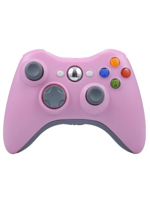 Геймпад беспроводной Controller Wireless Pink (Розовый) (Xbox 360)